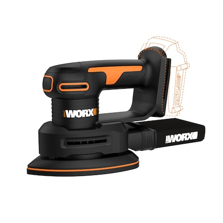Worx 20V Power Share Cordless Detail Sander, Tool Only WX822L.9